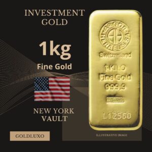 1000g Investment Gold + New York Vault