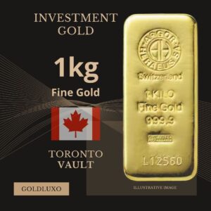 1000g Investment Gold + Toronto Vault